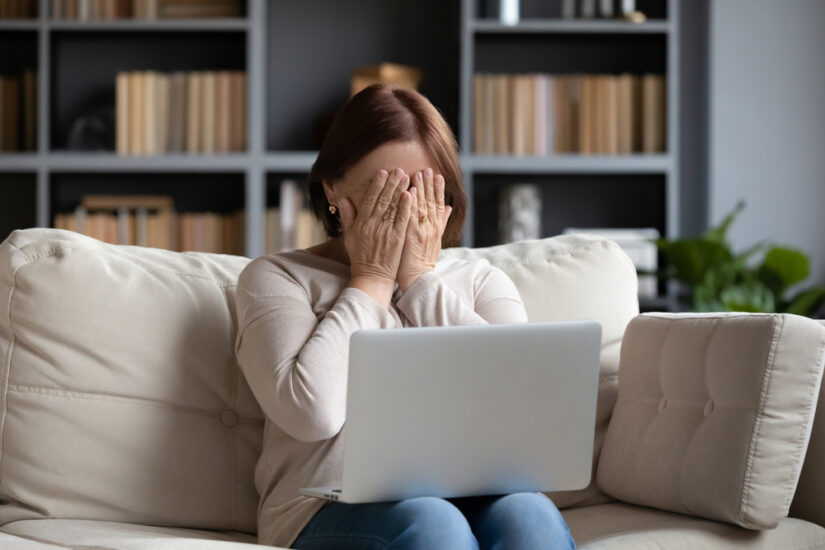 Photo of a Crying Woman 